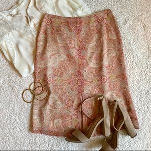 Banana Republic Silk Skirt